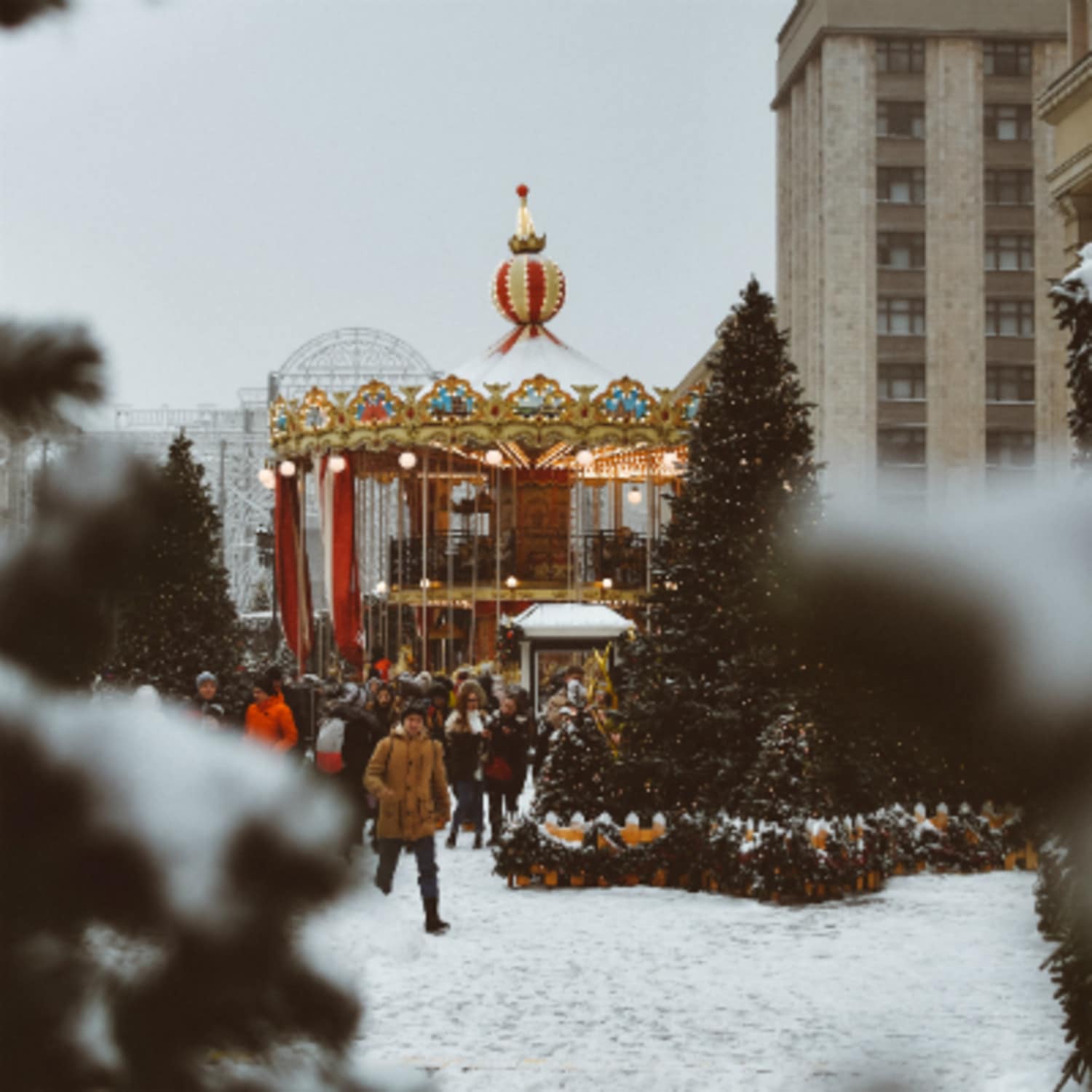 L'hiver à Moscou
